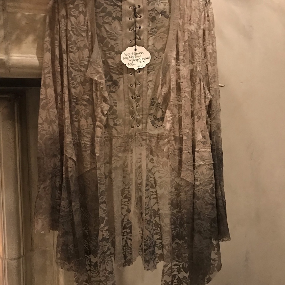 SOLD - Lace Cardigan